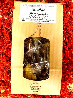 Kit  mini chocolats pour calendrier de l' avent