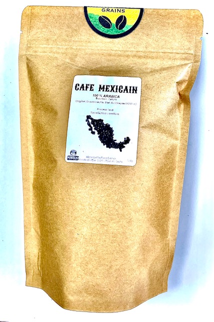 CAFE  MEXICAIN  EN GRAINS TORREFACTION ARTISANALE 1KG