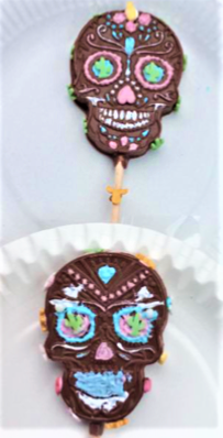 KIT DECORE TA CALAVERA CHOCOLAT NOIR