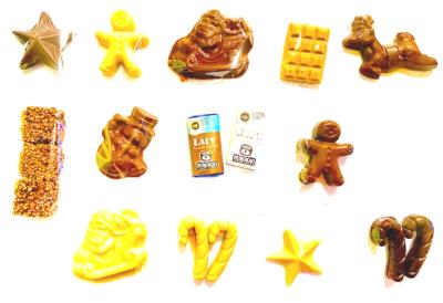 Kit  mini chocolats pour calendrier de l' avent