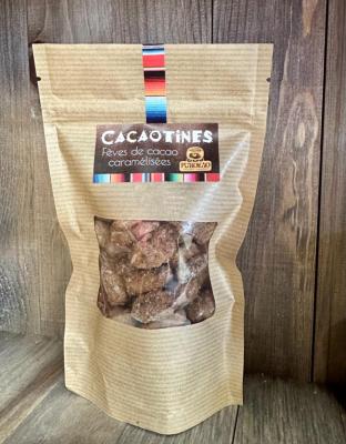 Cacaotines (fèves de cacao caramélisées)