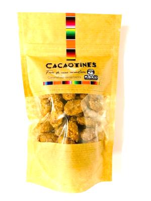 Cacaotines (fèves de cacao caramélisées)