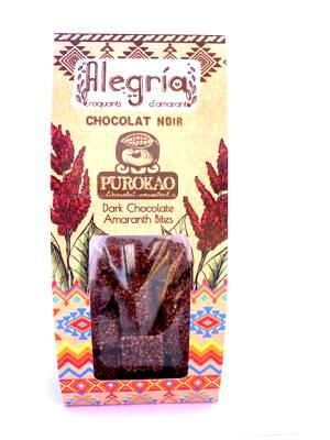 Croquants d' amarante ALEGRIA chocolat noir